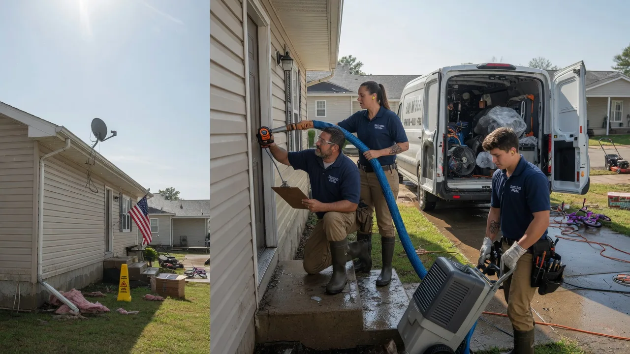 Ceiling Water Damage Restoration in Windham, OH near me